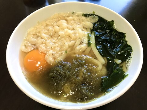 【簡単】とろろ昆布うどん